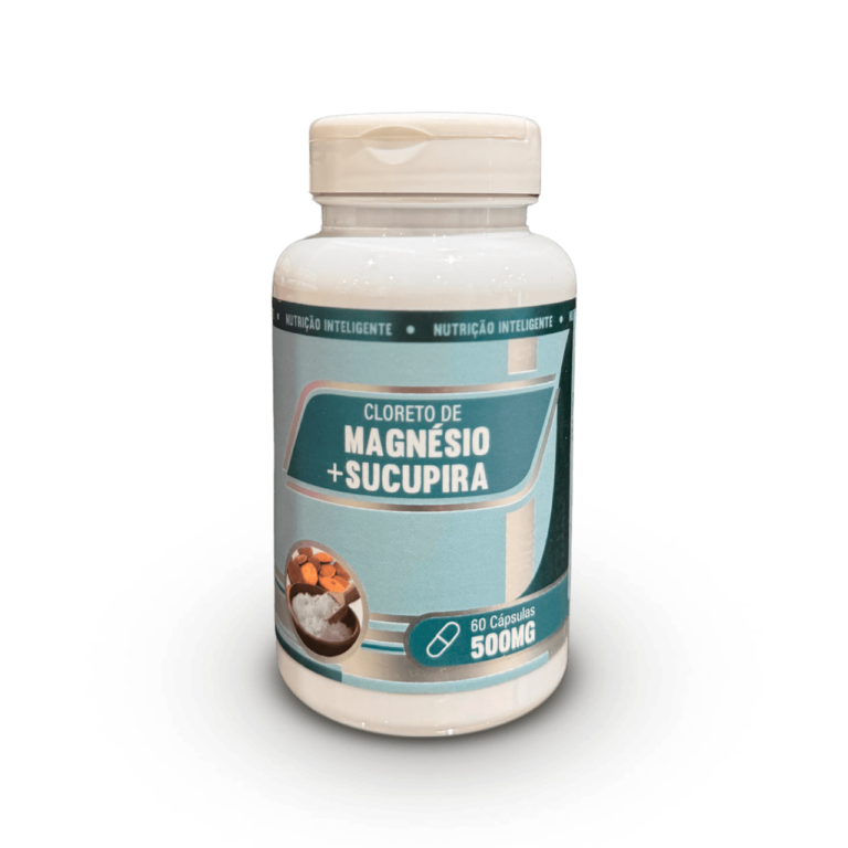 Cloreto de Magnésio + Sucupira - 60 Cápsulas 500mg-min