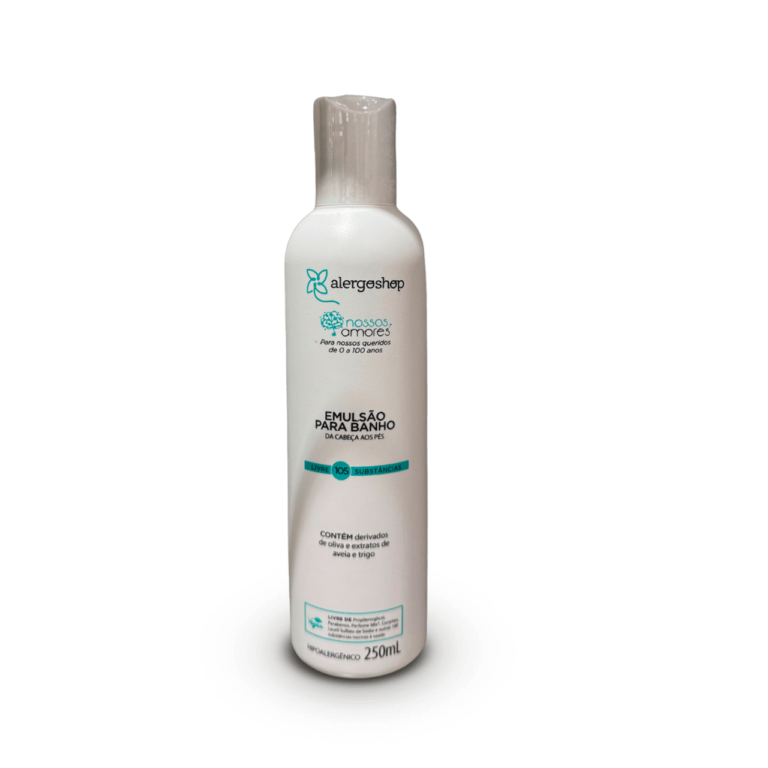 Emulsão para Banho Livre de Substancias Alergoshop - 250ml-min