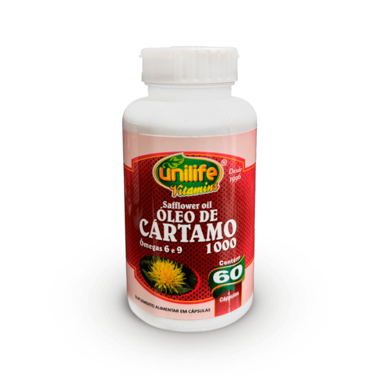 Oleo de Cártamo Omega 6 e 9 - 60 Cápsulas-min
