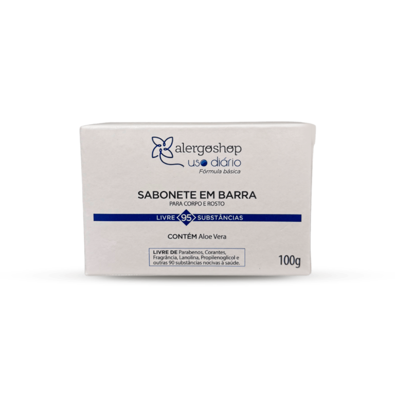 Sabonete em Barra Livre de Substancias - Alergoshop 100g-min