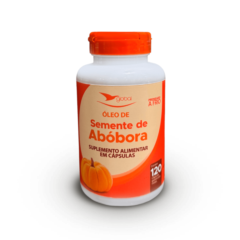 Suplemento Alimentar Óleo de Semente de Abóbora - 120 Cápsulas-min