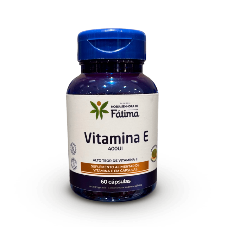 Vitamina E - 60 Cápsulas 400ui-min
